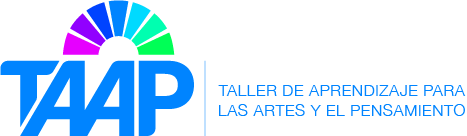 Logo Fundación TAAP, Taller de Aprendizaje para las Artes y la Paz